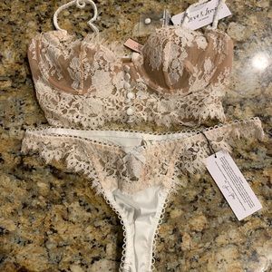 New Love and Lemon Bra and Thong set